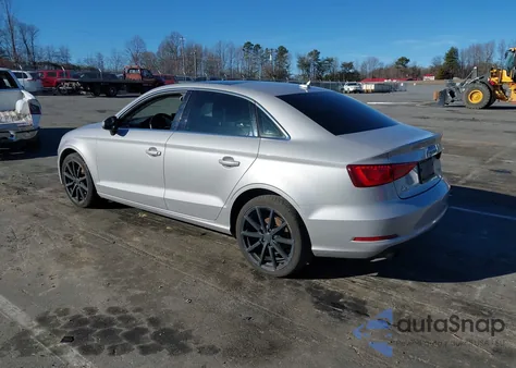 2015 Audi A3 2.0T Premium from USA, damaged, VIN WAUEFGFF7F1019380